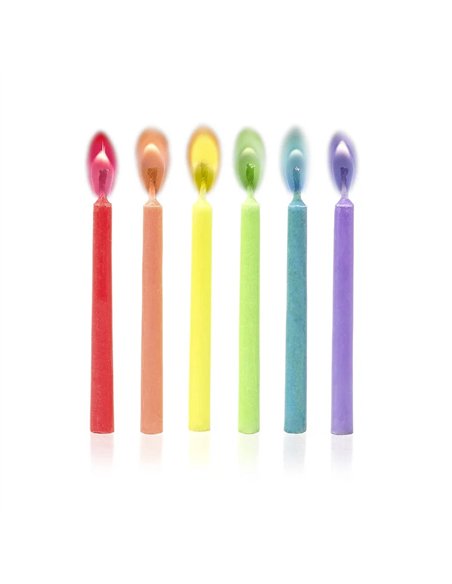 Bougies avec Flamme Colorée - Legami