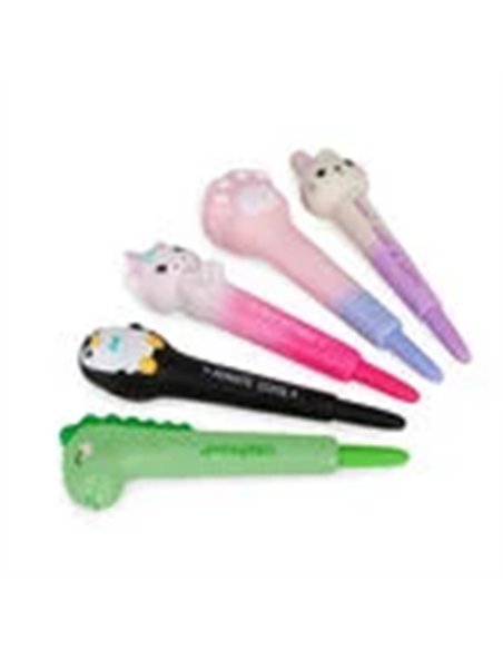 Stylo à Encre Gel Antistress - Squeezies - chat - LEGAMI