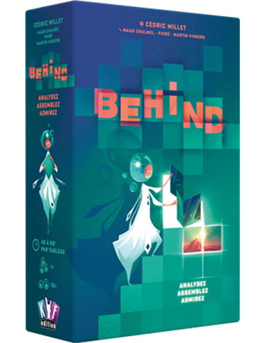 Behind