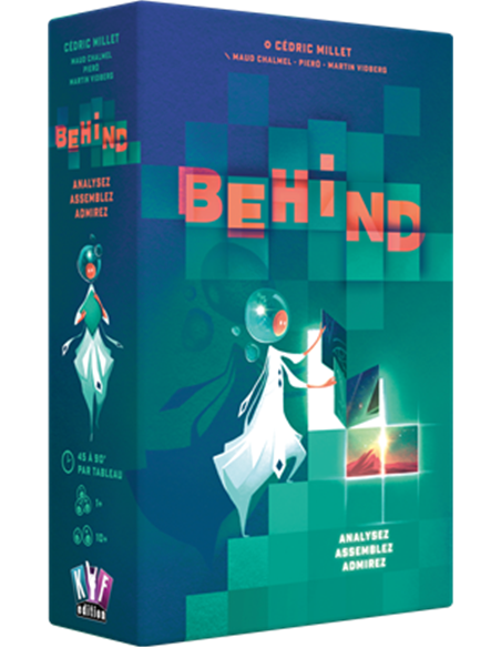 Behind