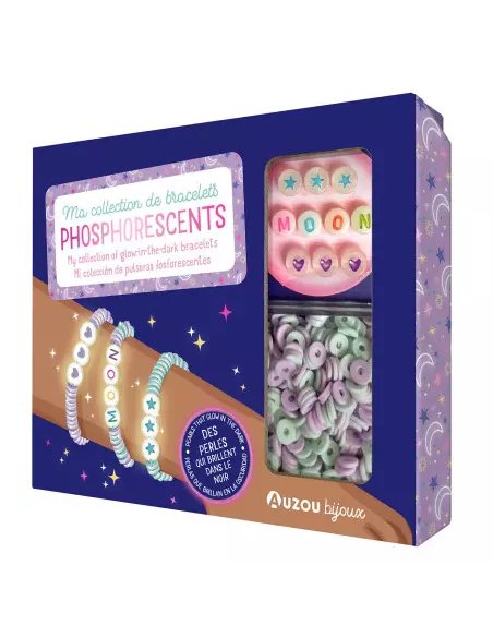 Mon superbe bijou - Ma collection de bracelets phosphorescents - Auzou