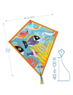  CERF-VOLANT - cerf volant poissons - Djeco 2