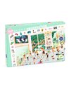 PUZZLE OBSERVATION -  L'école de dance - 100 Pces - djeco