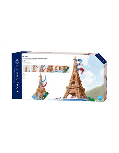 Nanoblock bords de la Seine et Tour Eiffel à Paris