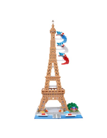 Nanoblock bords de la Seine et Tour Eiffel à Paris