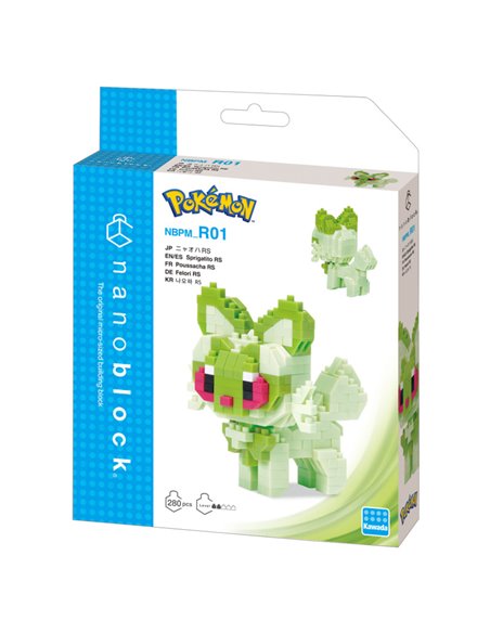 Pokemon Poussacha Sprigatito Felori - Mini series - Nanoblock