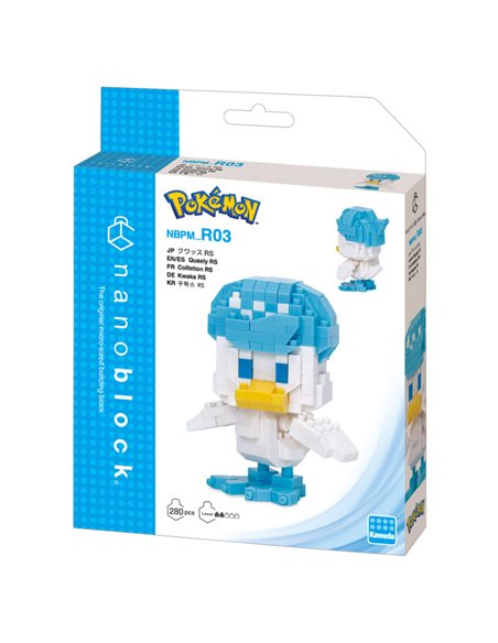 Pokemon Coifetton Quaxly Kwaks - Mini series - NANOBLOCK
