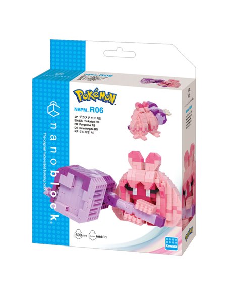 Pokemon Tinkaton RS / Forgelina RS / Granforgita RS - NANOBLOCK