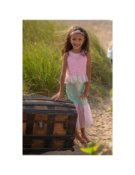 Robe de sirène Misty rose - great pretenders