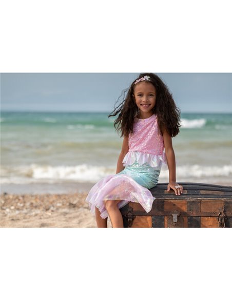 Robe de sirène Misty rose - great pretenders