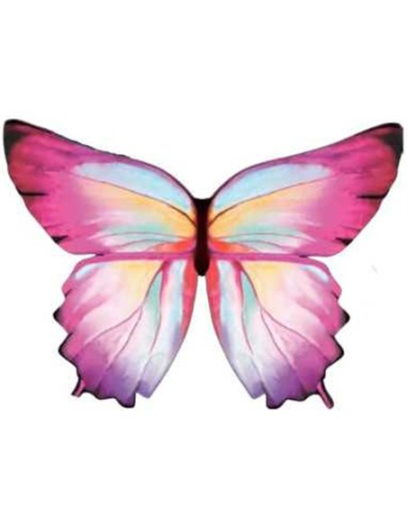 Ailes de papillon en tissu roses taille 4-6 ans - great pretenders