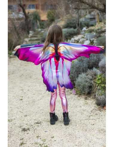 Ailes de papillon en tissu roses taille 4-6 ans - great pretenders