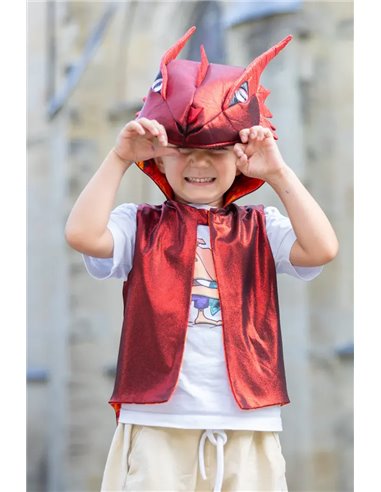 Gilet avec capuche de dragon - great pretenders
