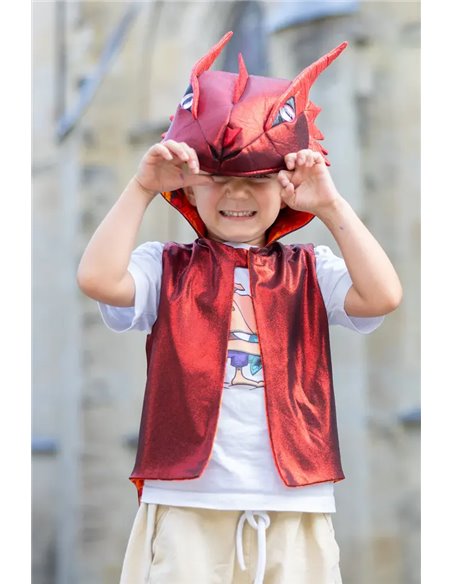 Gilet avec capuche de dragon - great pretenders