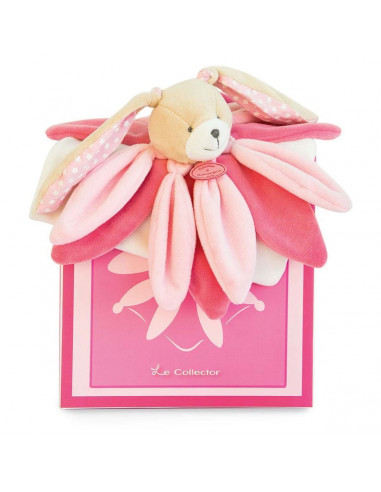 Doudou lapin rose