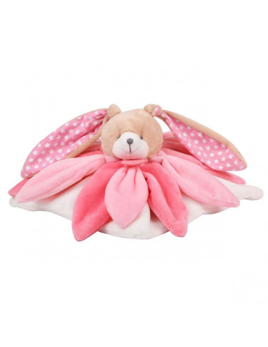 Doudou lapin rose