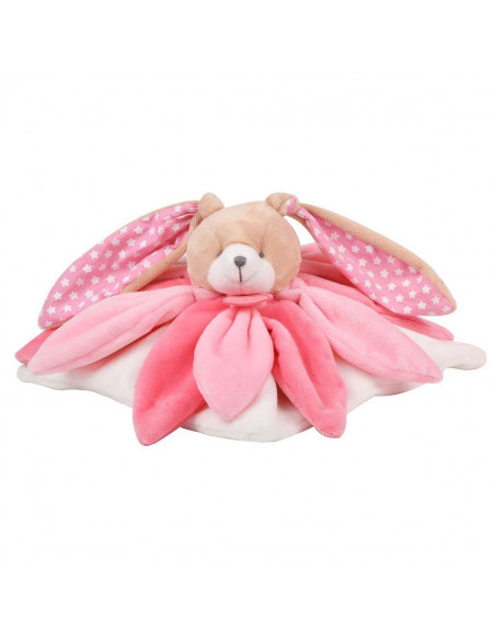 Doudou lapin rose