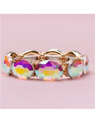Bracelet Boutique Chic "Aurora Borealis Gem" - great pretenders