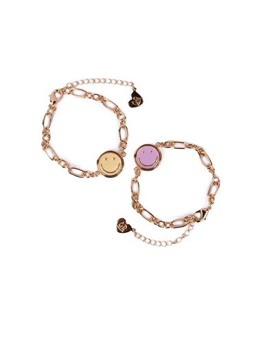 Bracelet Boutique Chic "All Smiles" Spinner - great pretenders