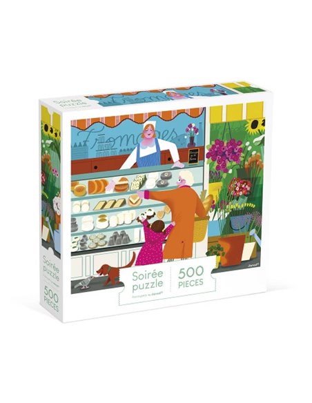 Puzzle Sur Le Marché 500 pièces - Janod