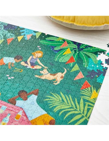 Puzzle Pique-nique Entre Amis 1000 pièces - Janod