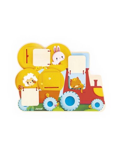 Cache-Cache Tracteur Ferme - Janod