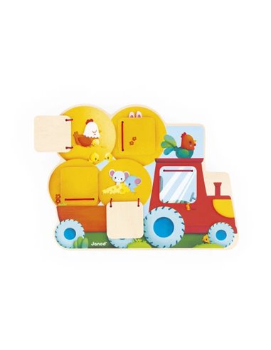 Cache-Cache Tracteur Ferme - Janod