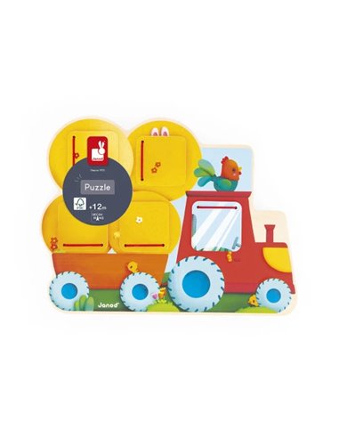 Cache-Cache Tracteur Ferme - Janod
