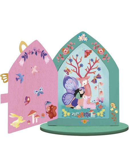 MAGIC FAIRIES - PORTE DE FEE A DECORER - Janod