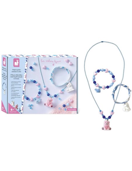 3 BIJOUX PETITS ANIMAUX A CREER - Janod