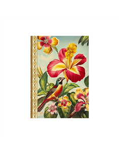CARNET MOTS DE PASSE - FLEURS