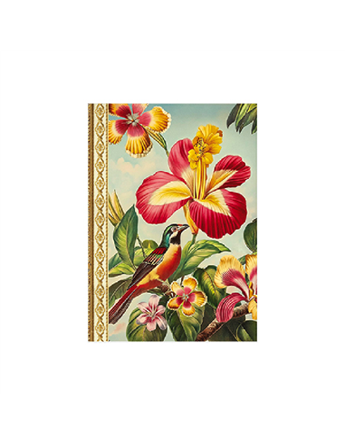 CARNET MOTS DE PASSE - FLEURS