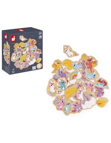 Magnets Licornes & Dragons Enchantés - Janod
