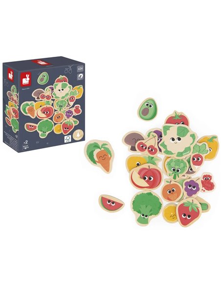 Magnets Fruits & Légumes - Janod