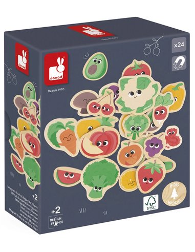 Magnets Fruits & Légumes - Janod