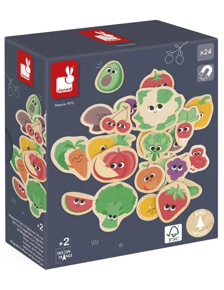 Magnets Fruits & Légumes - Janod