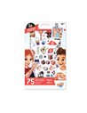 75 Tattoos lavables - Manga Kawaï - Buki