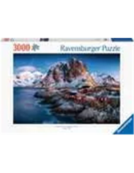 Puzzle Ravensburger Hamnoy Iles Lofoten 3000 pièces