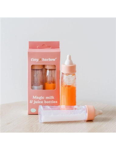 Tiny Harlow - Duo de Biberons Magiques - Lait & Jus de fruit