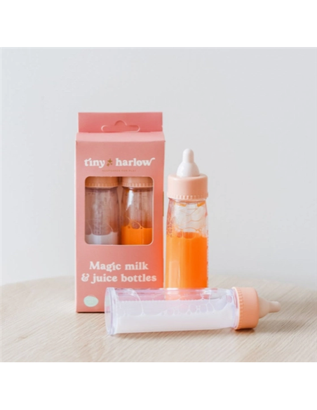 Tiny Harlow - Duo de Biberons Magiques - Lait & Jus de fruit