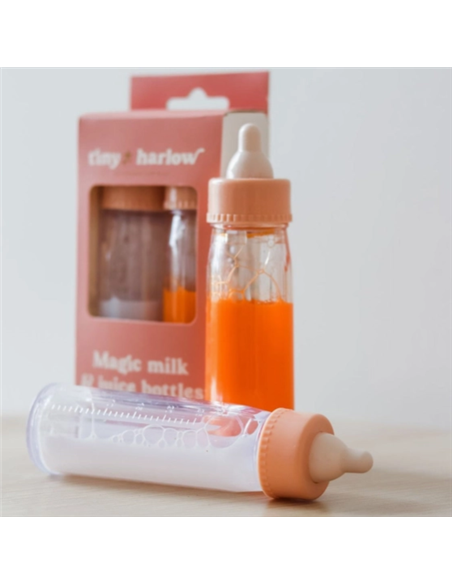 Tiny Harlow - Duo de Biberons Magiques - Lait & Jus de fruit