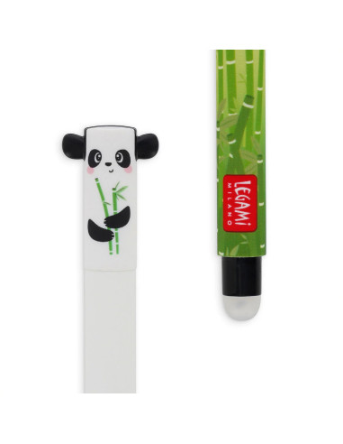 Stylo Gel Effacable Panda Legami ecriture Fluide et Correction Facile