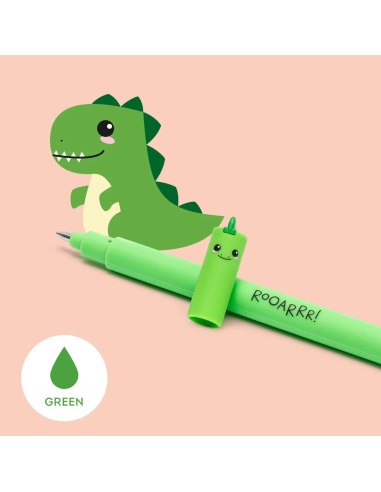 Stylo legami  encre gel effacable - Dinosaure