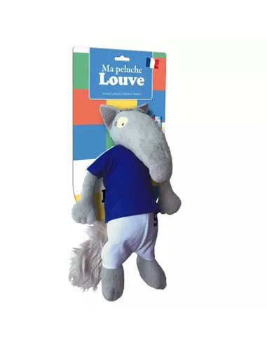 MA PELUCHE LOUVE FOOT - Auzou