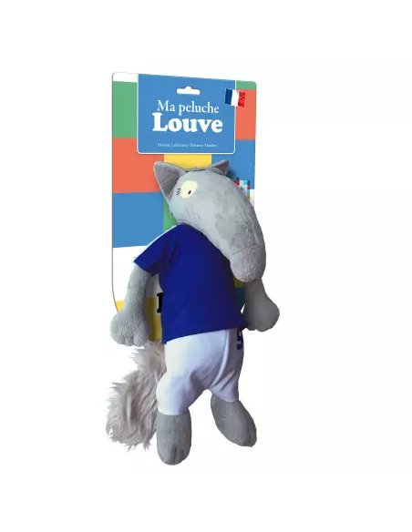 MA PELUCHE LOUVE FOOT - Auzou