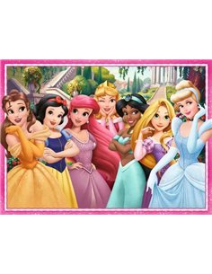 Puzzle Enfant ravensburger - La vie est un conte de fées / Disney Princesses - 100 pièces XXL 2