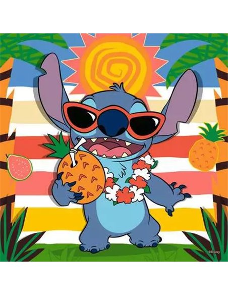 Puzzle Disney Stitch 3x49p