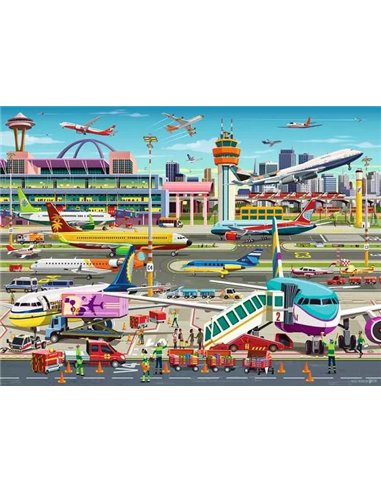 Puzzle À l'Aéroport 150p