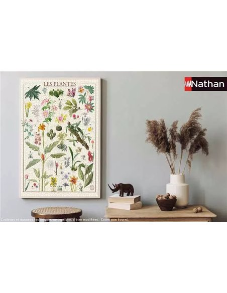 Puzzle Les Plantes muséum national d'histoire naturelle 1500p