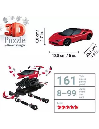 Puzzle 3D Ferrari SF90 Stradale